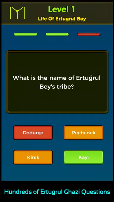 Ertugrul Ghazi Quiz Game 螢幕截圖 1