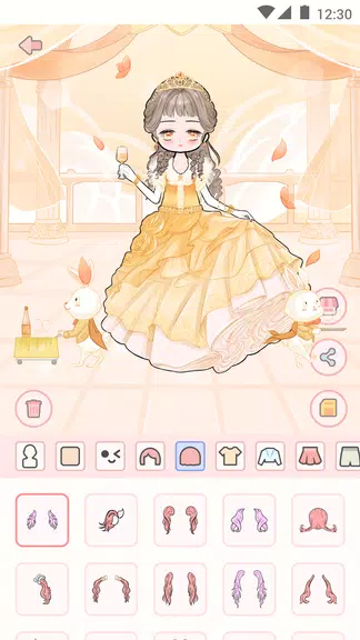 Cute live star:dress up avatar ภาพหน้าจอ 2