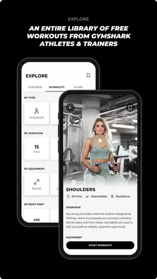 Gymshark Training: Fitness App应用截图第1张