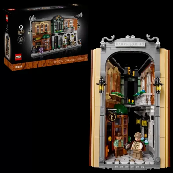 Lego ikony Sherlock Holmes: książka