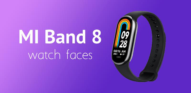 Xiaomi Mi Band 8 Watch Faces 스크린샷 0