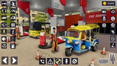 TukTuk Auto Rickshaw:City Taxi Screenshot 2