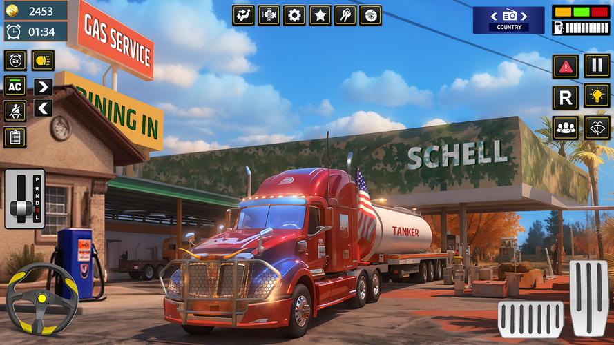 Euro Transporter Truck Games スクリーンショット 0