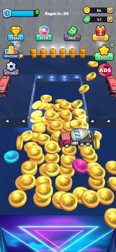 Coin Party Pusher Captura de tela 1