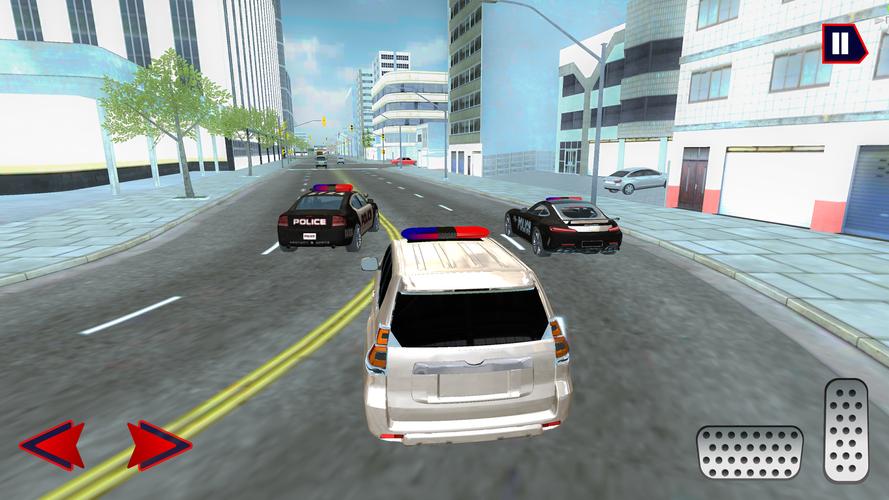 US Police Prado: City Car Screenshot 2