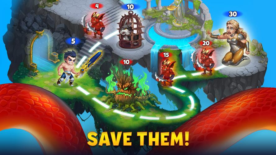 Hero Wars ဖန်သားပြင်ဓာတ်ပုံ 1