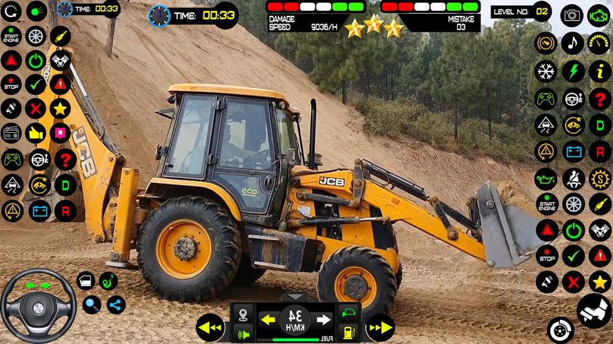 Real Snow Excavator - JCB ဖန်သားပြင်ဓာတ်ပုံ 3