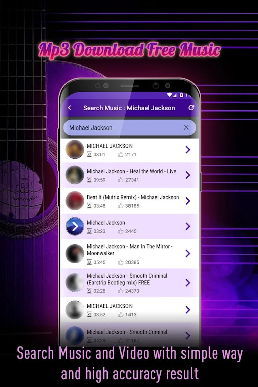 Juice Mp3 - Free Music Download ภาพหน้าจอ 2