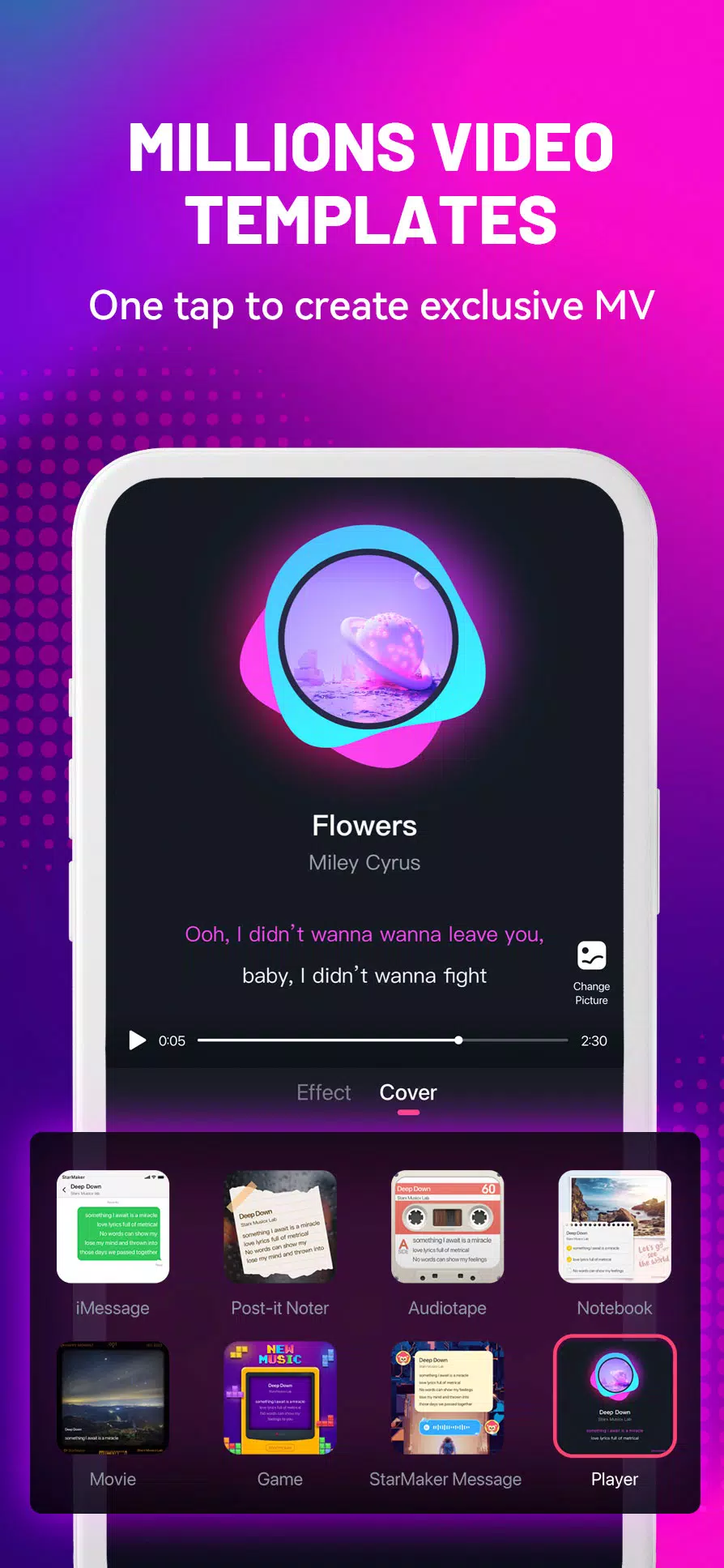 StarMaker 一起享受卡拉OK和游戏，更多方式结交好友应用截图第1张