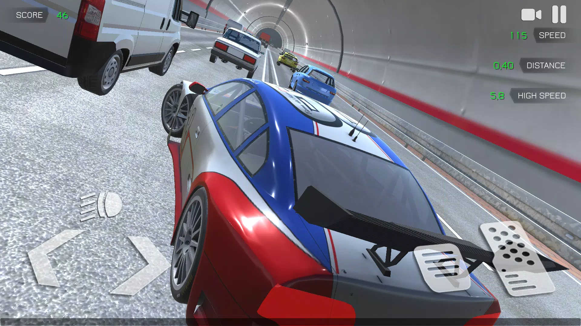 Passat High-Speed Traffic Race Screenshot 0