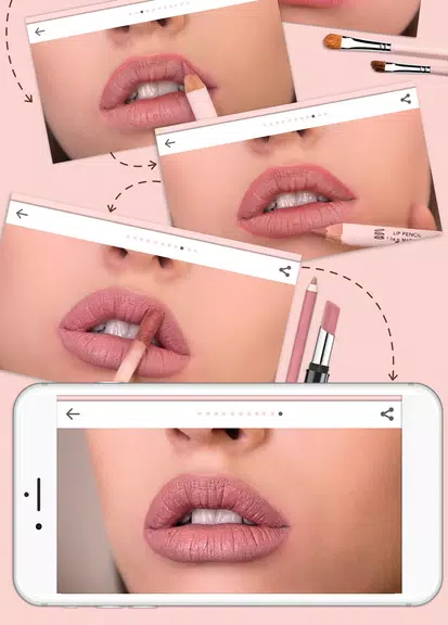 Makeup Tutorial step by step स्क्रीनशॉट 0
