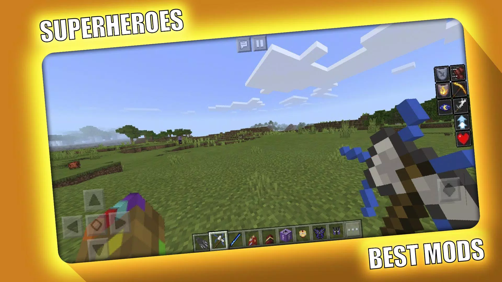 Schermata Superheroes Mod for Minecraft 1