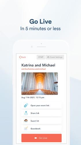 EventLive - Live Stream Events Screenshot 3