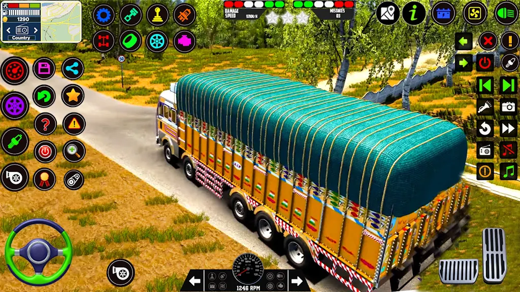 Offroad Cargo Truck Simulator 螢幕截圖 3