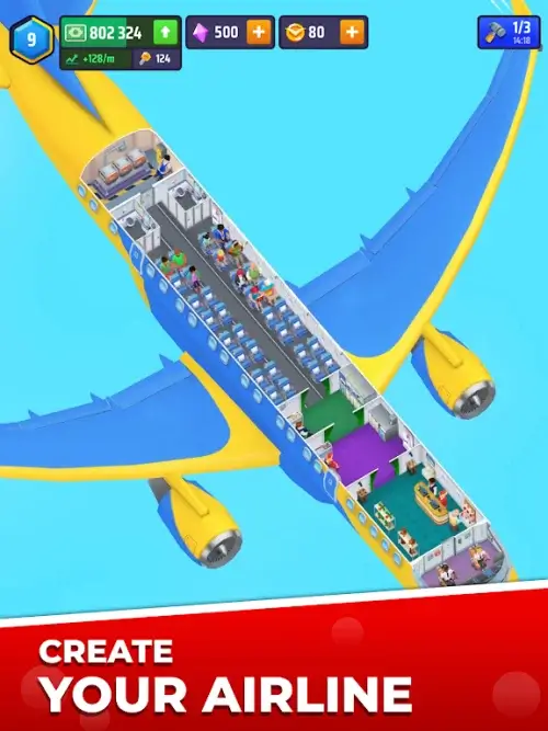 Idle Airplane Inc. Tycoon Screenshot 3