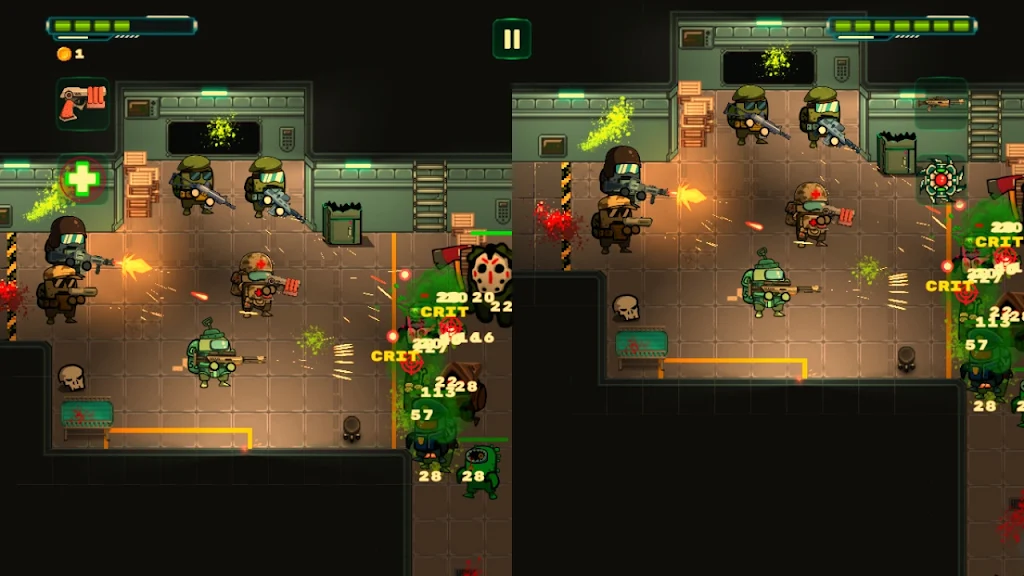 Zombie Space Shooter II Ekran Görüntüsü 1