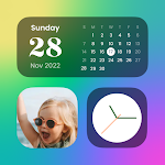 Color Widgets, Theme: iWidgets