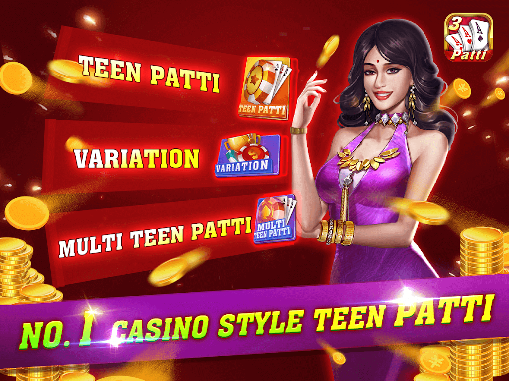 Teen Patti One – No.1 Casino Style Teen patti Zrzut ekranu 0