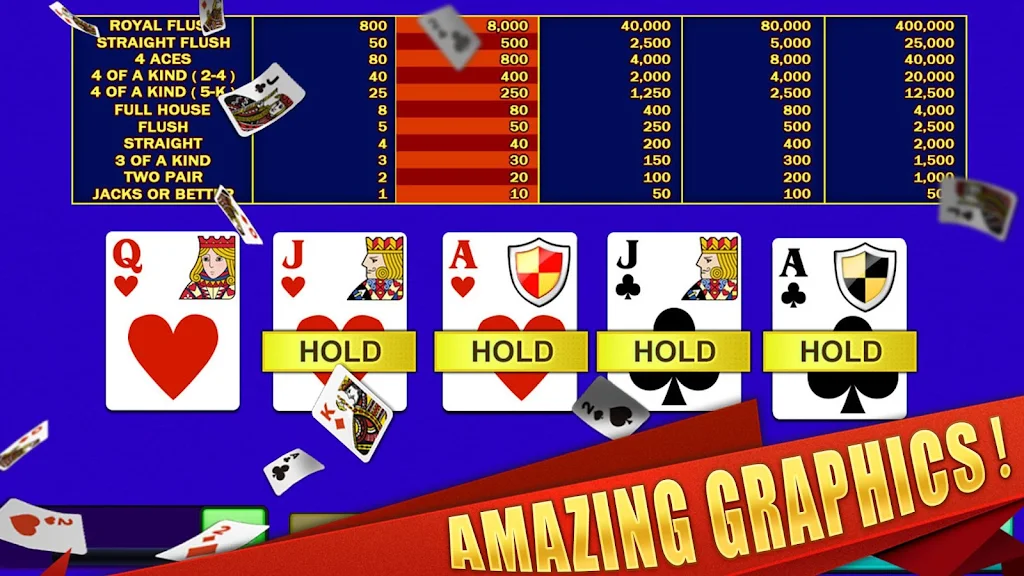 All American & Double Bonus - VIDEO POKER Screenshot 3