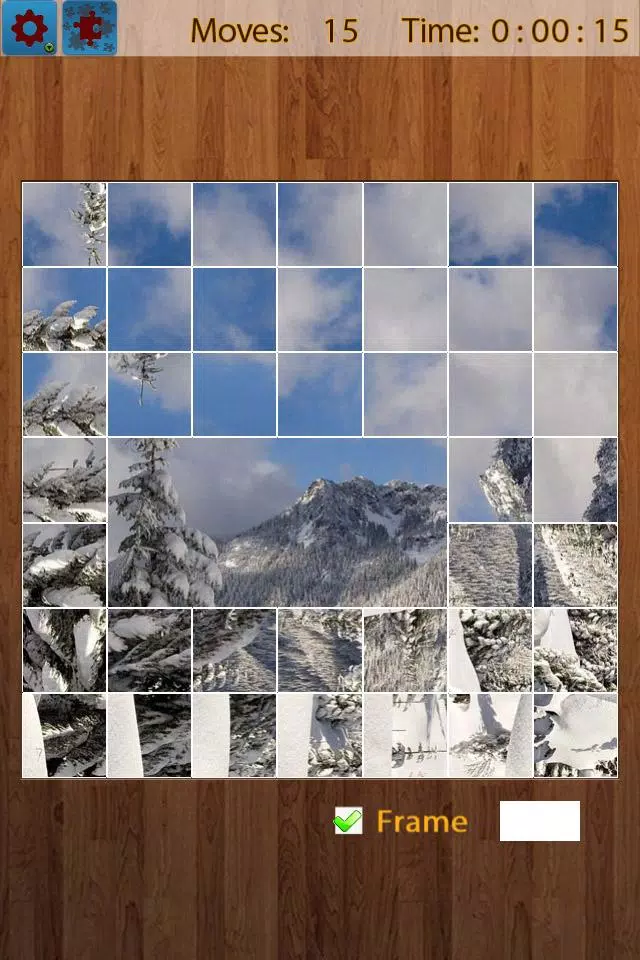 Snow Landscape Jigsaw Puzzles Capture d'écran 3