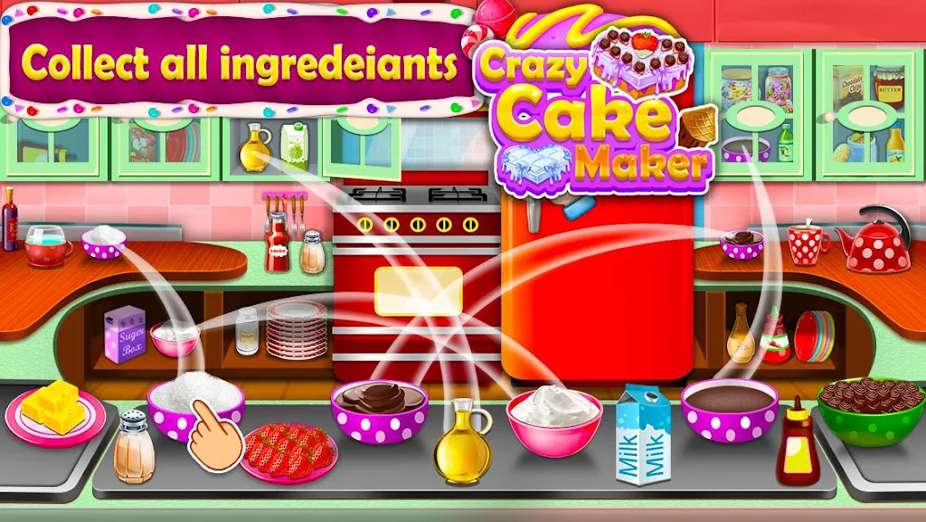 Cake Cooking & Decorate Games স্ক্রিনশট 1