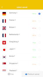 VPN Germany - DE VPN Proxy 스크린샷 1