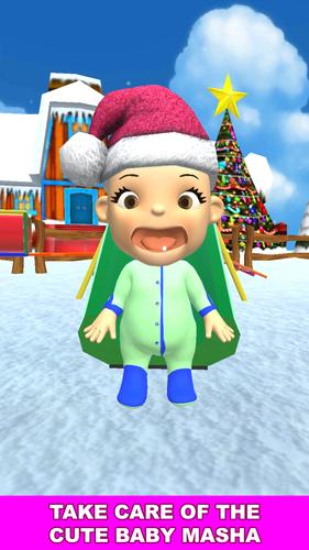 Baby Masha's Winter Playground Screenshot 0