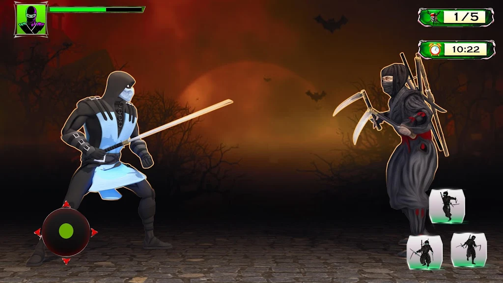 Ninja Hero Assassin Samurai Pirate Fight Shadow Скриншот 3