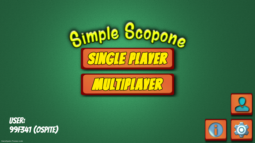 Simple Scopone ဖန်သားပြင်ဓာတ်ပုံ 0