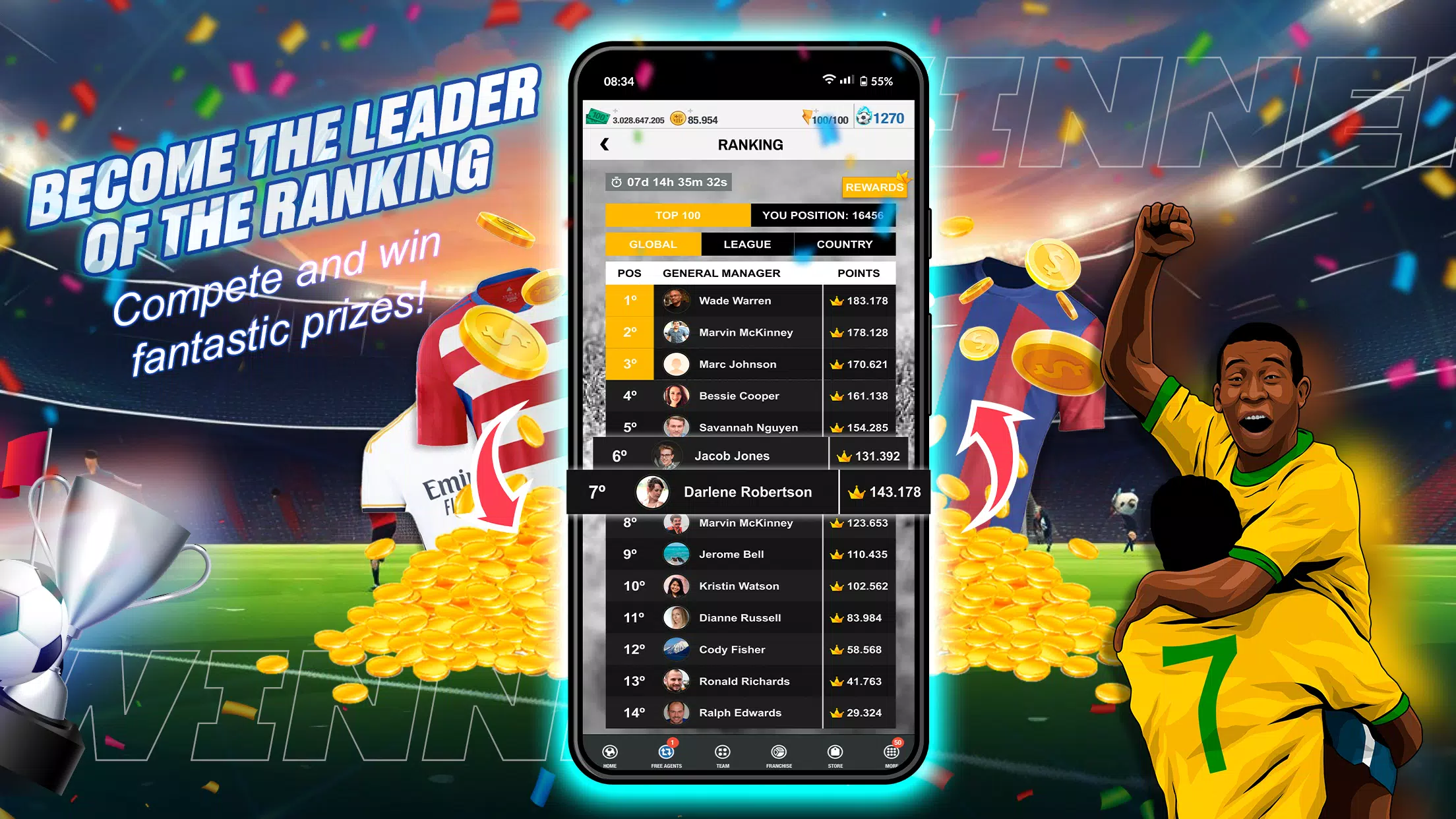 PRO Soccer Fantasy Manager 24应用截图第2张