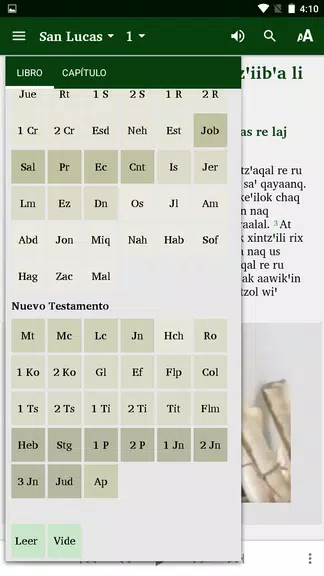 Kekchi Bible (official orth) 螢幕截圖 3