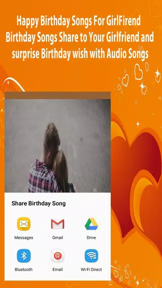 Happy Birthday Song For Girlfriend Ảnh chụp màn hình 2