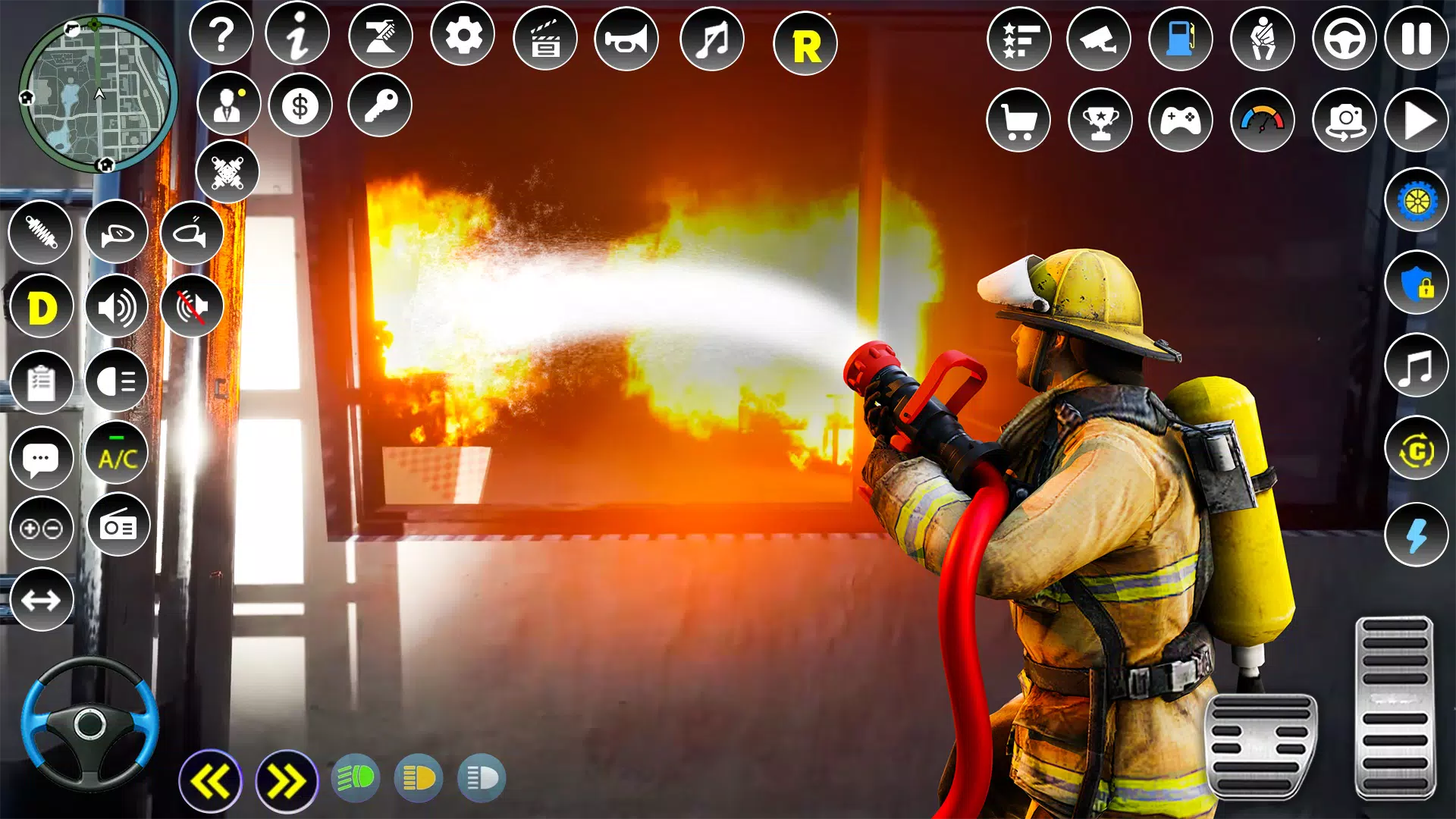 Firefighter :Fire Brigade Game 螢幕截圖 3