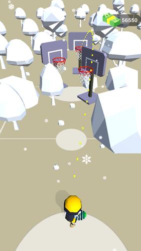 Basket Fall - Infinity Shoot Captura de tela 1