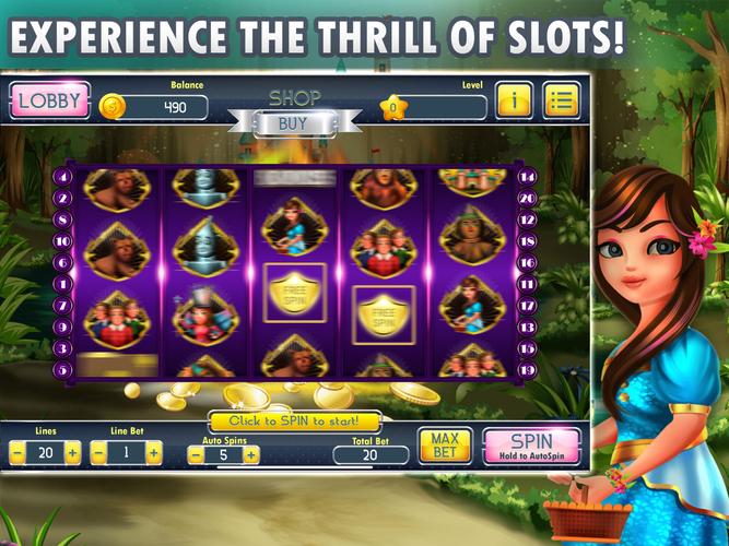 Wizard Of Wonderland Slots 스크린샷 2