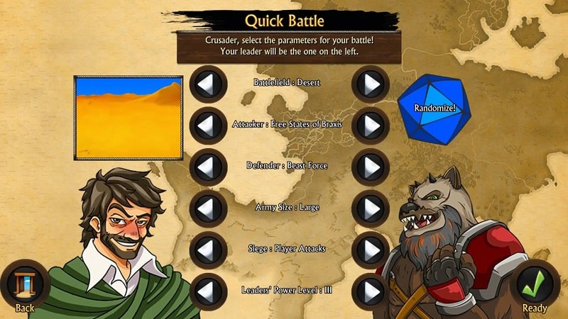 Swords and Sandals Crusader Re应用截图第3张