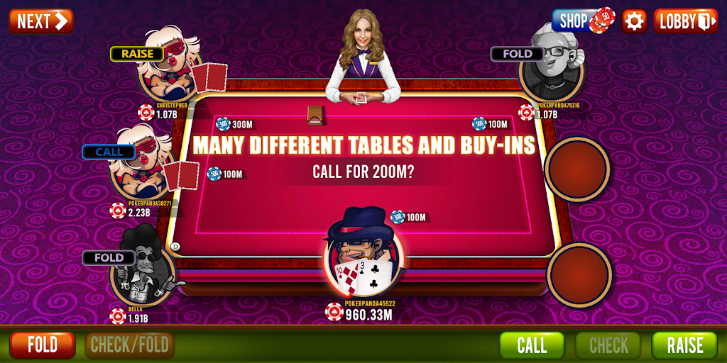 Poker Panda: World Poker Tour应用截图第1张