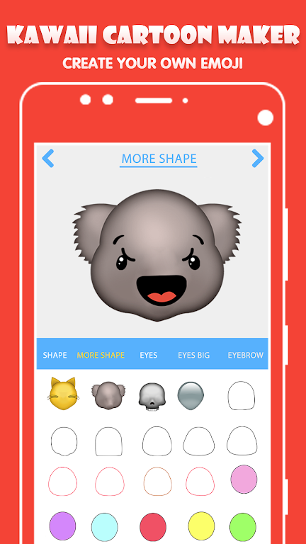 Kawaii Cartoon Maker Tangkapan skrin 1
