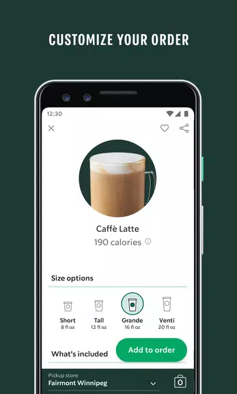 Starbucks Ảnh chụp màn hình 3