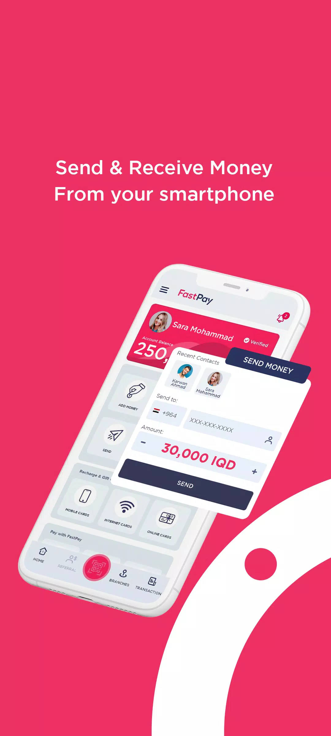 FastPay Wallet 螢幕截圖 3