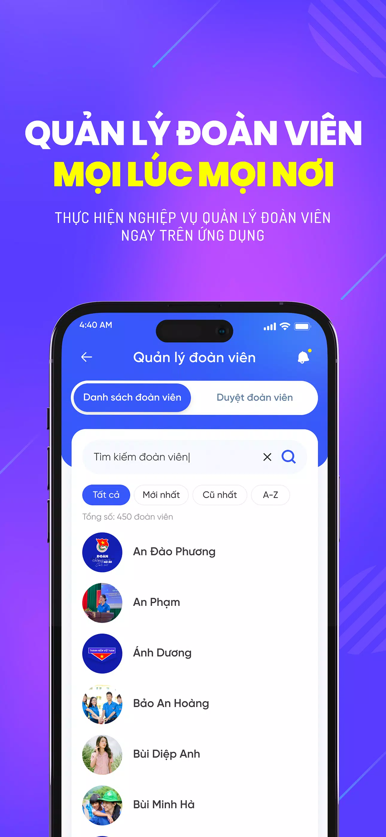 Thanh niên Việt Nam Скриншот 3