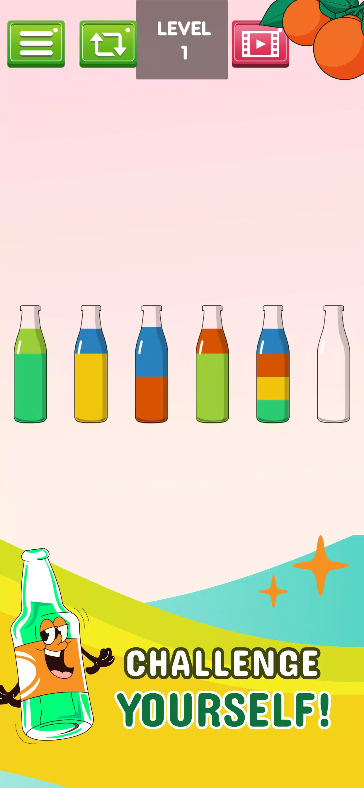 Soda Water Sort Puzzle: Color ဖန်သားပြင်ဓာတ်ပုံ 2