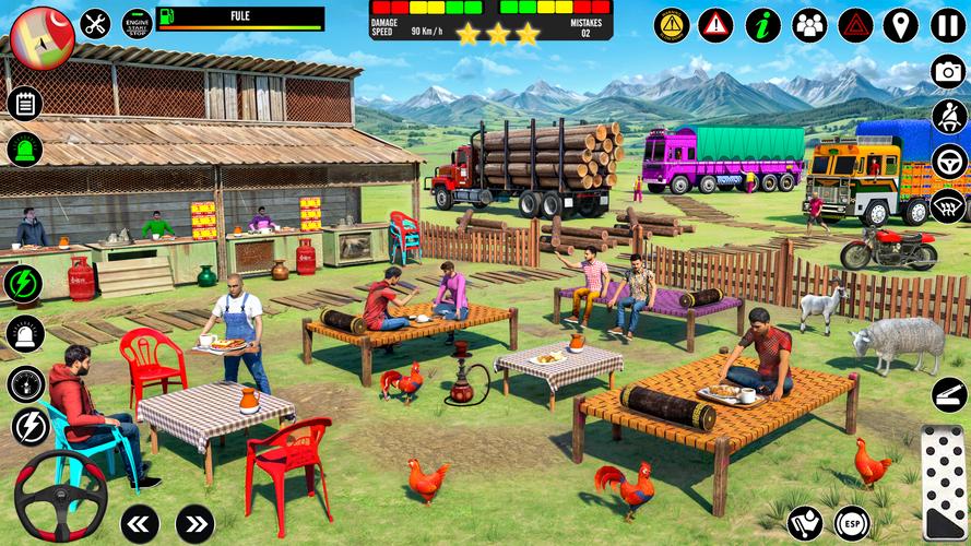 Truck Parking Simulator Games Capture d'écran 1