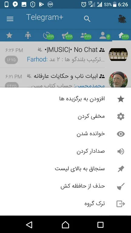تلگرام پلاس स्क्रीनशॉट 2