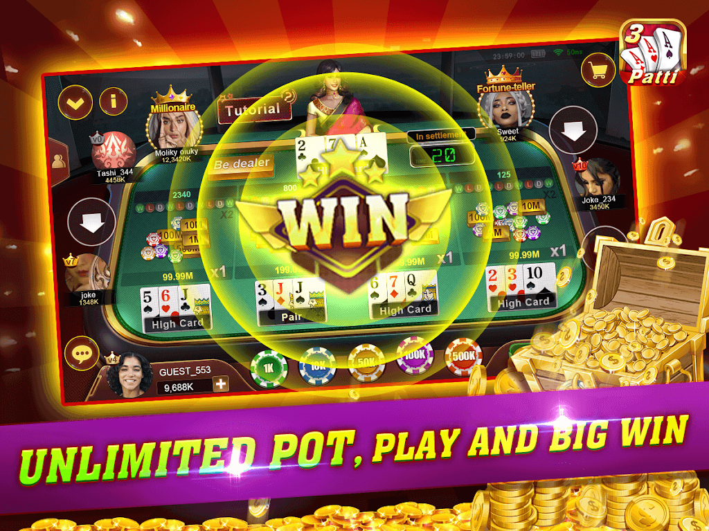 Teen Patti One – No.1 Casino Style Teen patti Zrzut ekranu 2