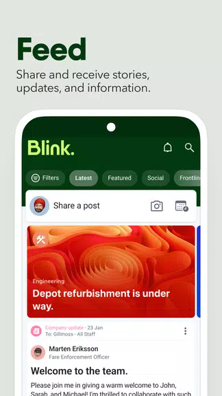 Blink - The Frontline App Capture d'écran 2