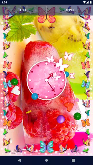 Ice Cream Live Wallpaper 螢幕截圖 2