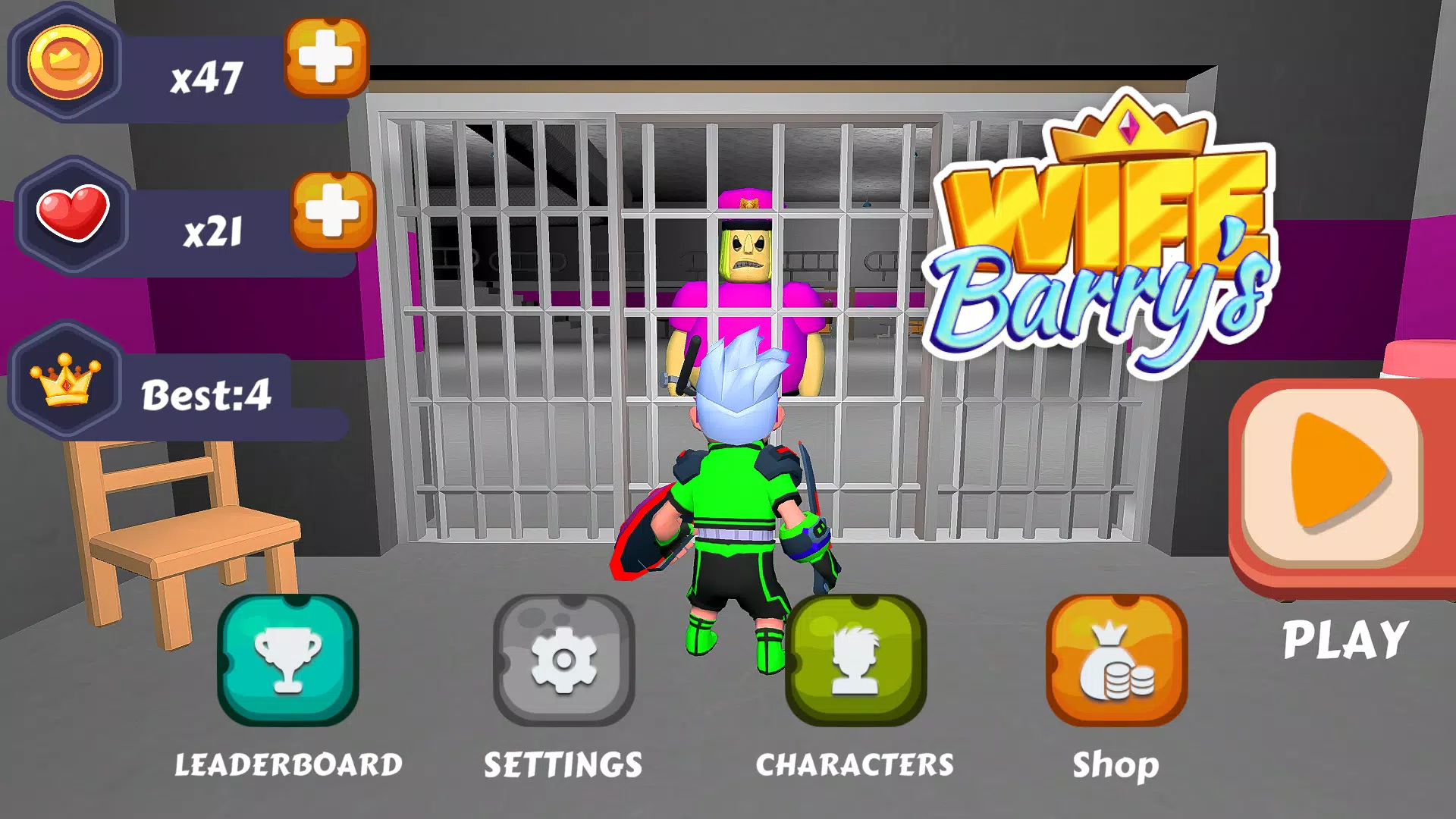 Escape Barry’s Wife Prison Ekran Görüntüsü 1