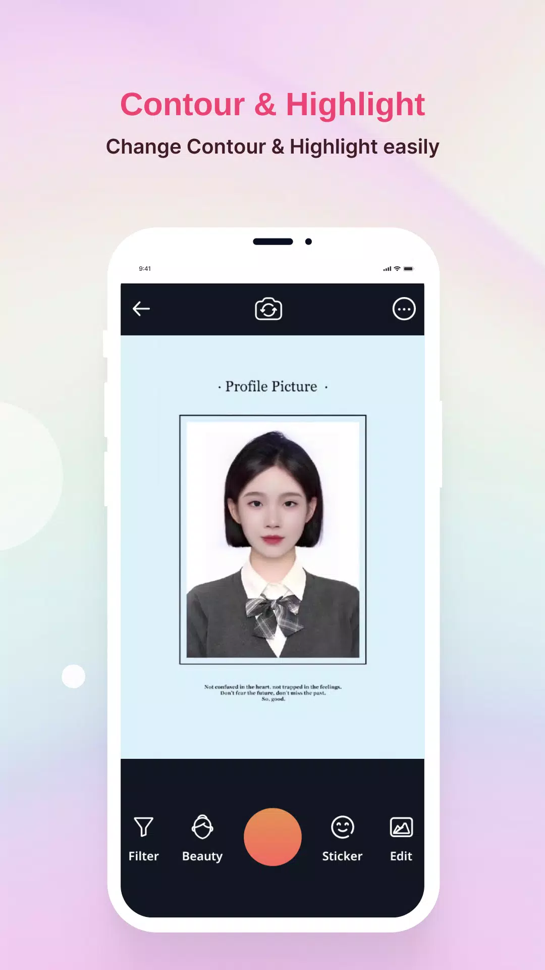 ID Photo Filter for TikTok Captura de pantalla 3