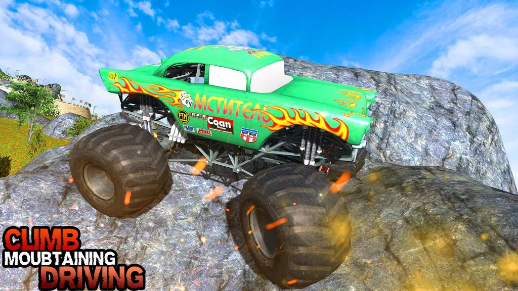 Pickup Truck Hill Climb Racing ภาพหน้าจอ 3